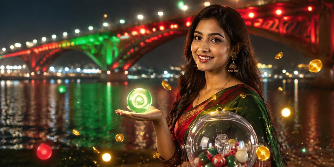 ময়মনসিংহে লাল-সবুজ পোশাকে dpboss লটারি ও গেমিং অভিজ্ঞতা